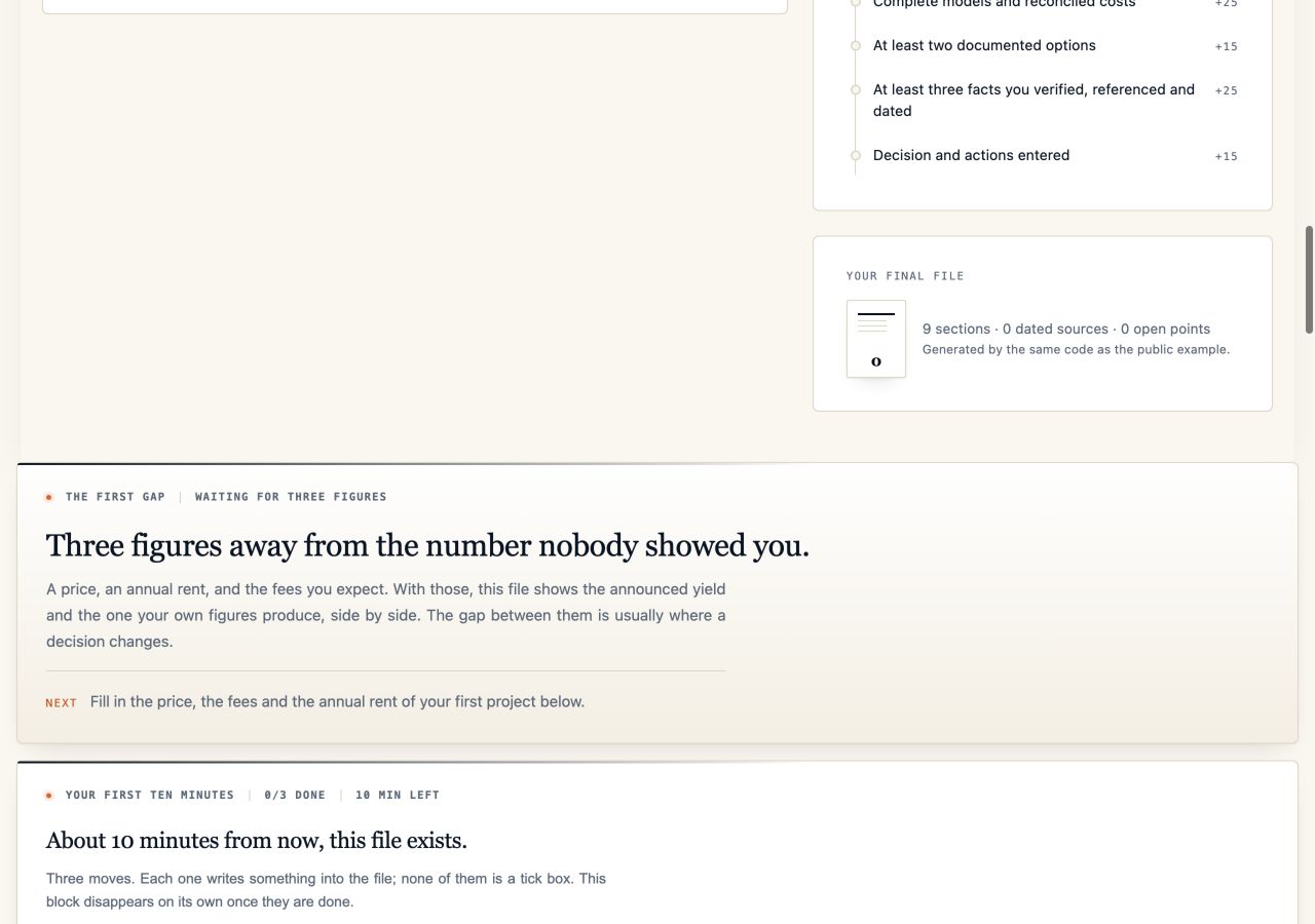 Actual Command Center preview: file readiness and evidence register