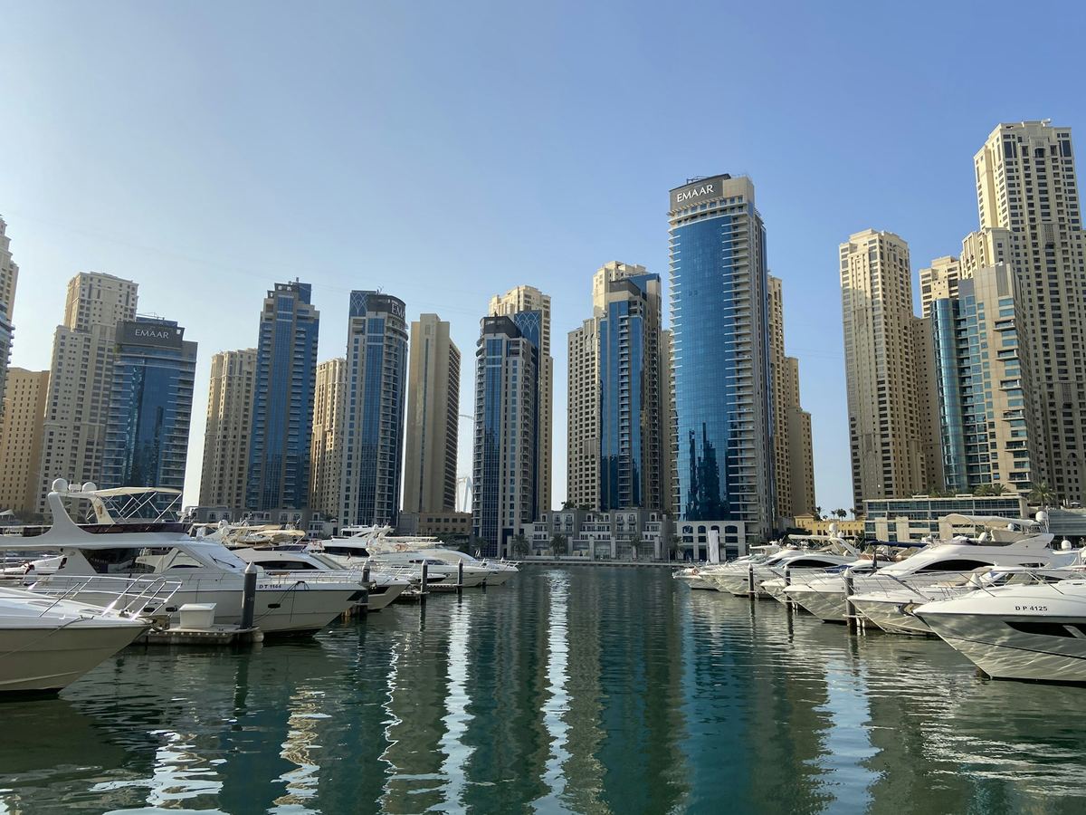 Les résidences de Dubai Marina au bord de l’eau